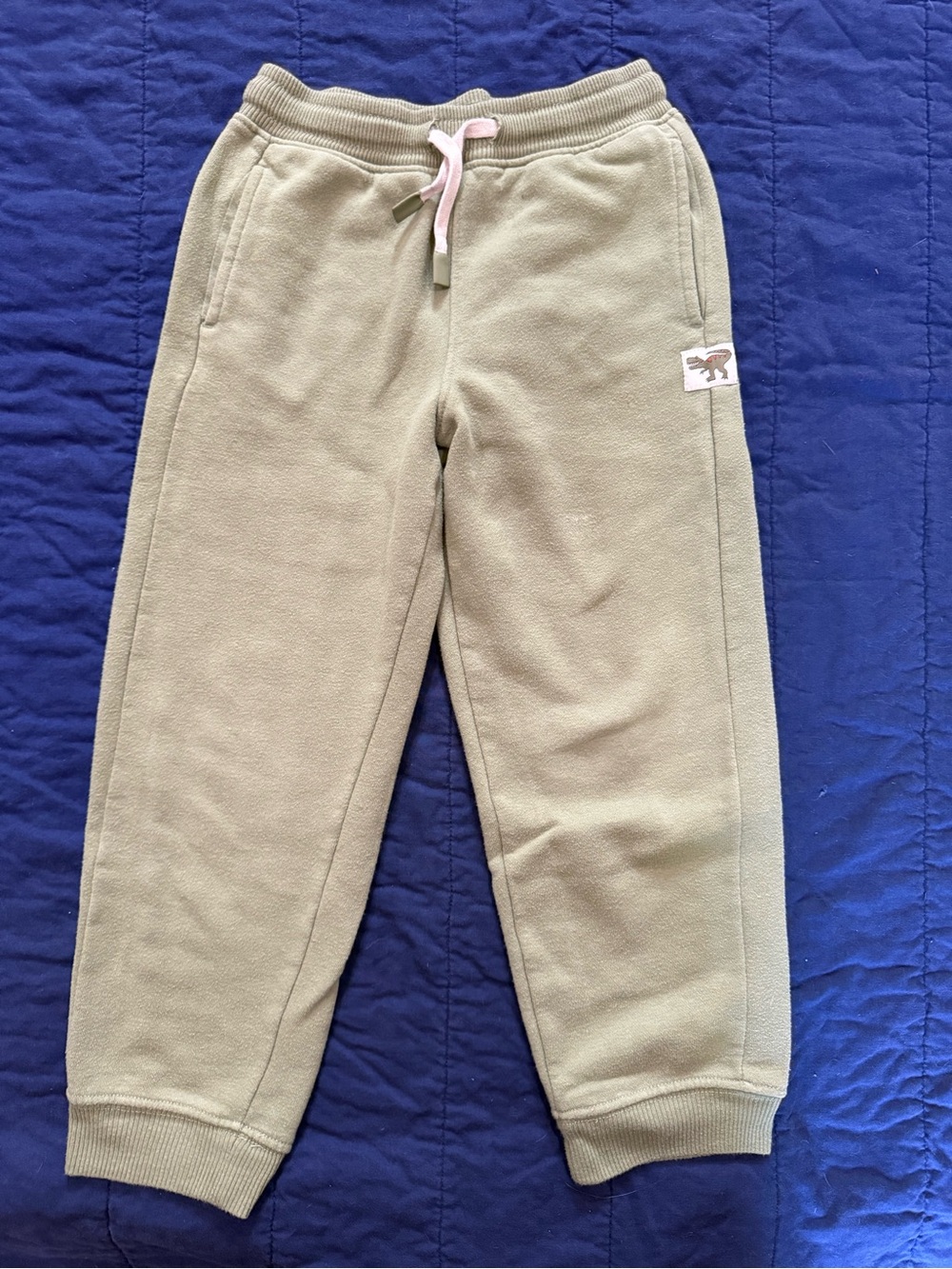 Kids Fleece Jogger Pants - Black, Gray, Light Green - Picture 3 of 8
